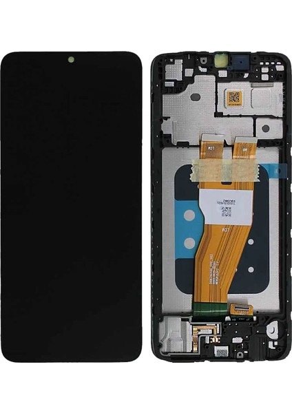 Samsung A055 A05 LCD Ekran Servis Orijinal GH81-24189A - Siyah
