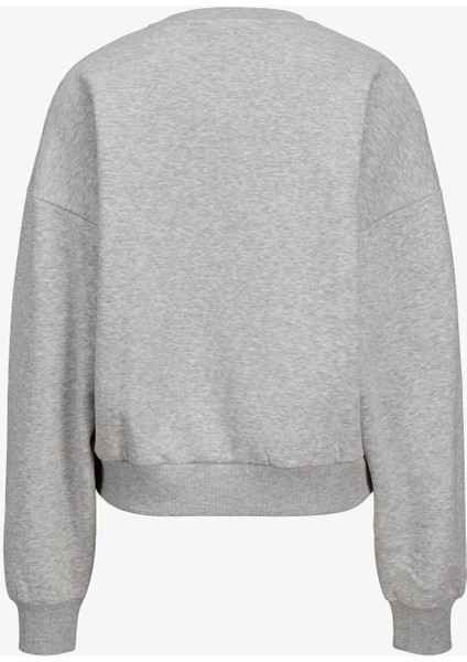 Jxmerle Kadın Gri Sweatshirt 12260608-LIGHTGREYMELANGE indirimleri