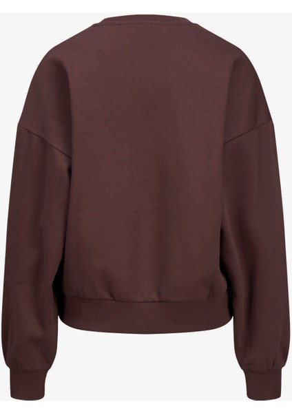 Jxmerle Kadın Kahverengi Sweatshirt 12260608-SASSAFRAS