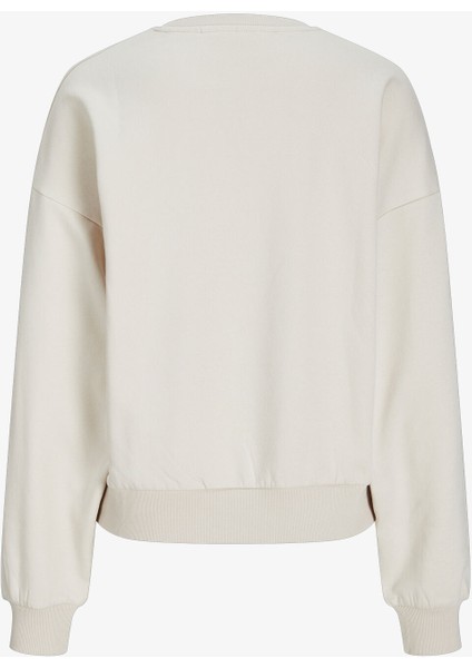 Jxmerle Kadın Bej Sweatshirt 12260608-MOONBEAM