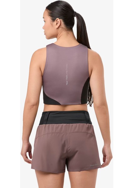 Trail Cropped Kadın Mor Spor Bra N2CWTB1-002