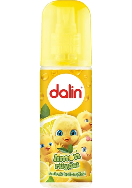 Bebek Kolonyası 150ML Limon Çiçeği (Limon-Bergomat-Papatya)