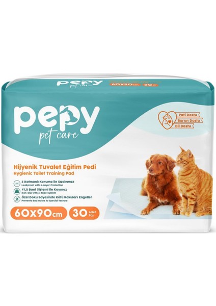 Pepy Evcil Hayvan Tuvalet Eğitim Pedi 60 x 90 cm 150 Adet 5 Paket modelleri