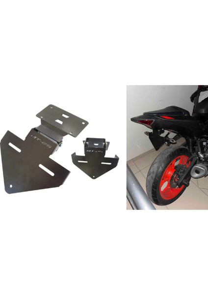 Yamaha MT25 Katlanır Plakalık Sinyal Bağlantılı 2014 / 2024 Uyumlu