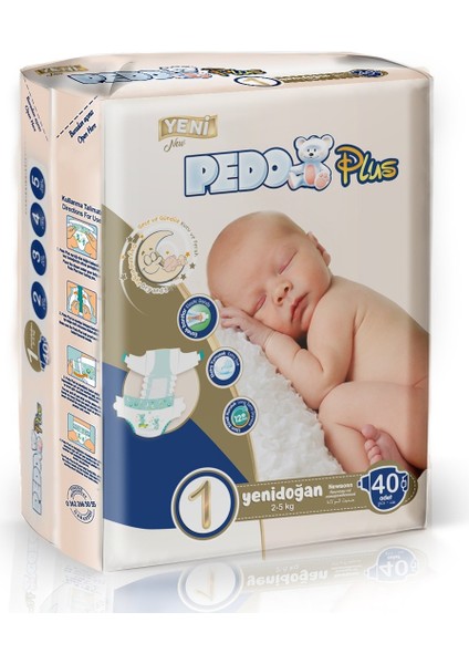 Plus Bebek Bezi Beden:1 (2-5kg) Yeni Doğan 240 Adet Jumbo Avantaj Pk fiyatları