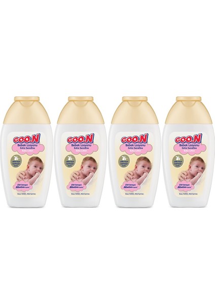 Nemlendirici Bebek Bakım Losyonu 200ML (4 Lü Set)