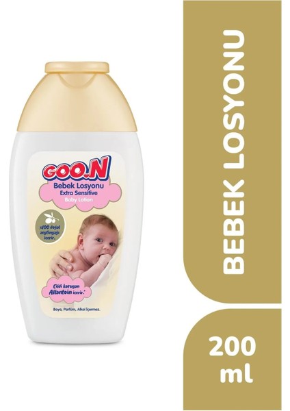 Nemlendirici Bebek Bakım Losyonu 200ML (4 Lü Set)