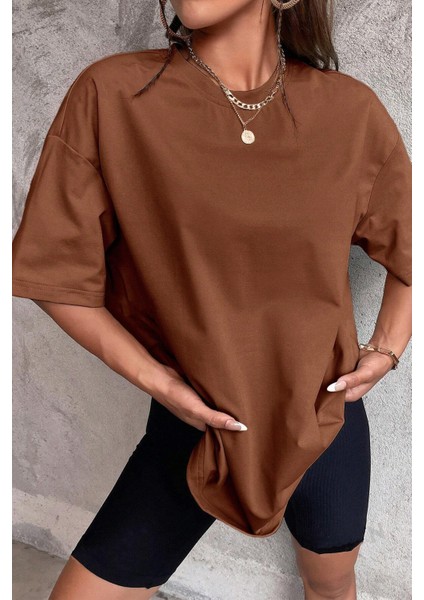 Only Trendwear Starry Sky Baskılı Unisex Oversize Tshirt fiyatları