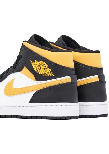 Air Jordan 1 Mid Pollen Erkek Sneaker Ayakkabı-554724-177
