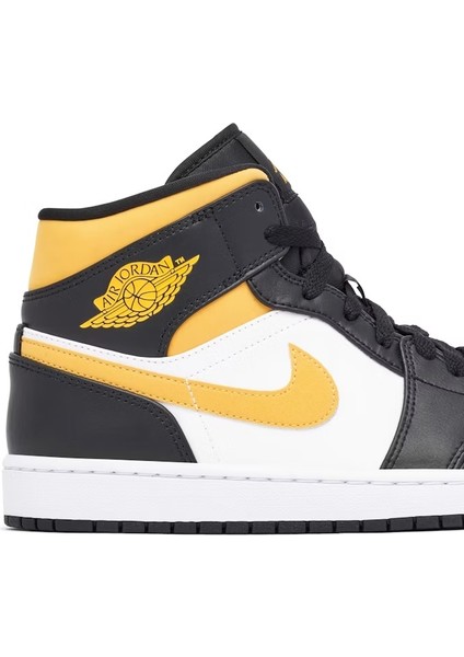 Air Jordan 1 Mid Pollen Erkek Sneaker Ayakkabı-554724-177