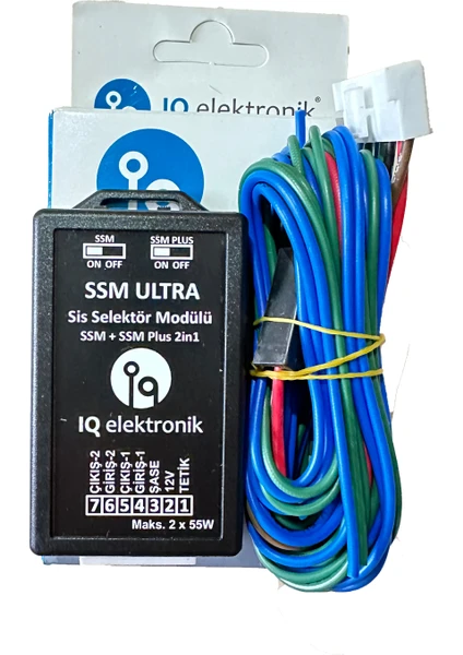 Ssm Ultra Iq Elektronik Sis Sellektör Modülü 2 Modül 1 Arada Tüm Araçlara Uygun