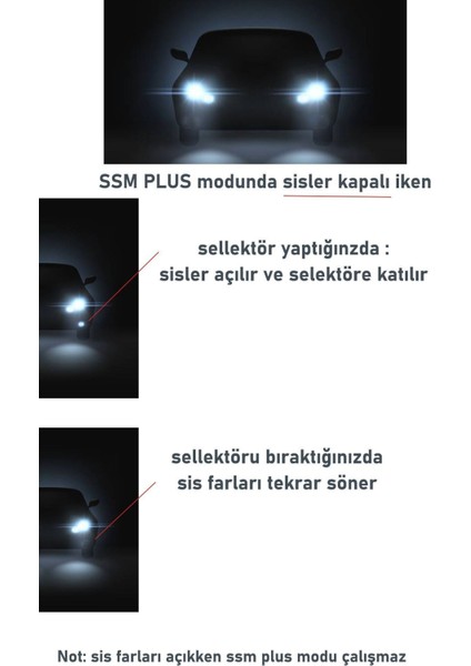 Ssm Ultra Iq Elektronik Sis Sellektör Modülü 2 Modül 1 Arada Tüm Araçlara Uygun