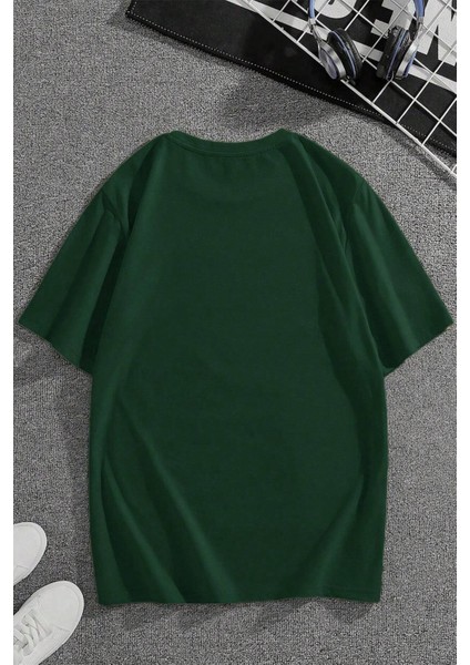 Only Trendwear Korku Karakterleri Baskılı Unisex Oversize Tshirt fiyatları