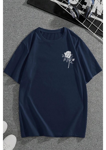 Only Trendwear Nature Blossom Baskılı Unisex Oversize Tshirt fiyatları