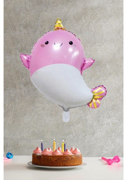 Yunus Folyo Balon Açık Pembe