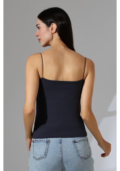Lastik Ip Askılı Atlet 21563 Füme