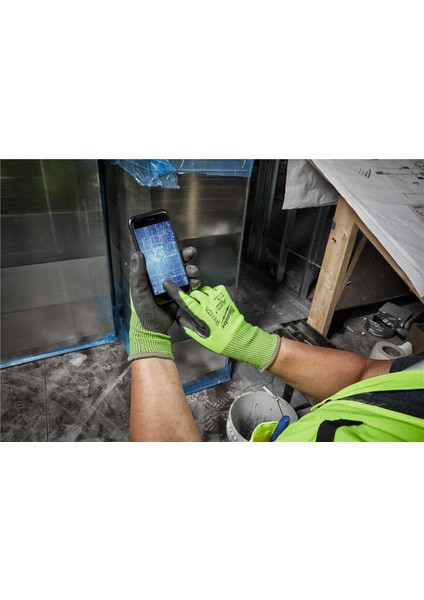 Yük Görünürlüklü 4. Der Kesik Korumalı Eldiven 10/xl T4932479929 modelleri