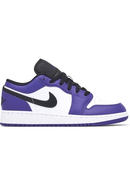 Air Jordan 1 Low Court Purple Kadın Sneaker Ayakkabı-553560-500