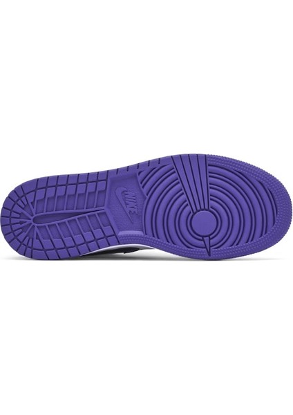 Air Jordan 1 Low Court Purple Kadın Sneaker Ayakkabı-553560-500 indirimleri