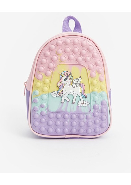 Lcw Accessorıes Baskılı Pop It Kız Çocuk Sırt Çantası