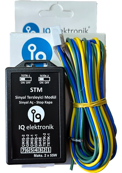 Stm Sinyal Tersleyici Modül Sinyal ve Parkların Ters Cakışması Iq Elektronik Tüm Araçlara Uygun