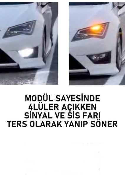 Stm Sinyal Tersleyici Modül Sinyal ve Parkların Ters Cakışması Iq Elektronik Tüm Araçlara Uygun