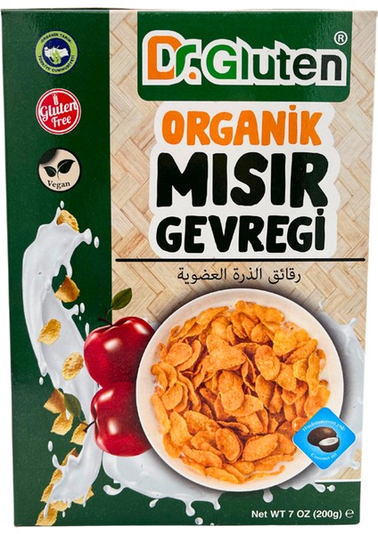 Dr. Gluten Dr Gluten Organik Mısır Gevreği 200 gr