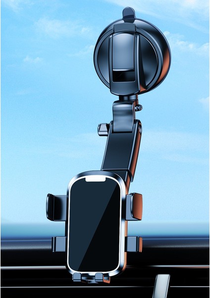 Torpido Üstü 360 Derece Dönebilen 25,5 cm Telefon Tutacağı Krom / SYTE200 fiyatları