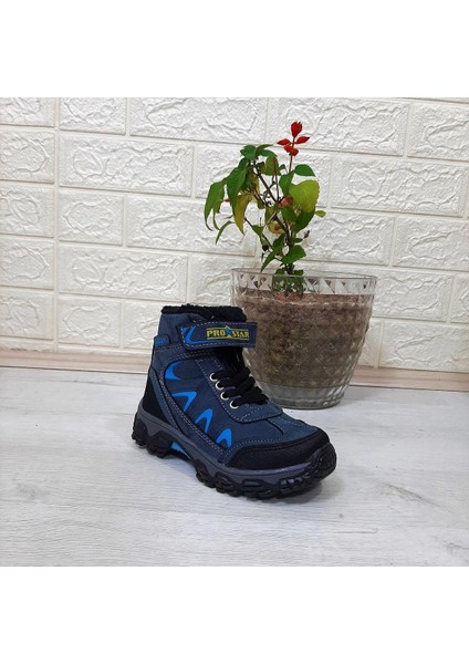 Prostar Mavi Renk Kaymayan Cırtlı Erkek Çocuk Bot