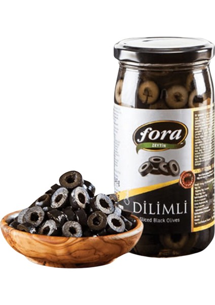 Dilimli Siyah Zeytin 345 gr