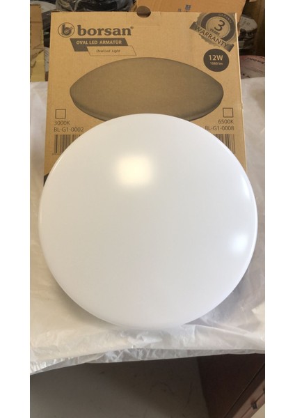 12W Flat LED Beyaz Işık Dekoratif Tavan Aydınlatma Armatür modelleri