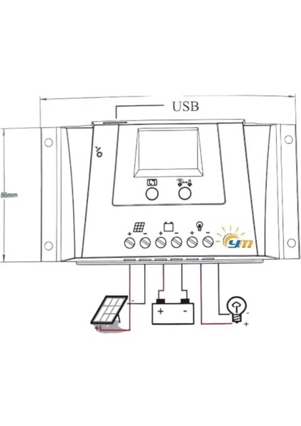 10A Pwm Şarj Kontrol Cihazı (2024)