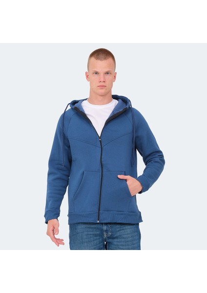 KAZUE I Erkek Sweatshirt Indigo modelleri