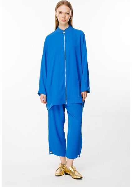 Fermuarlı Tunik Pantolon Takımı 4YGSTKM4401