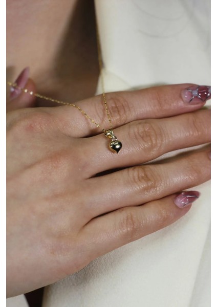 14 Ayar Altın Kalp Kolye indirimleri