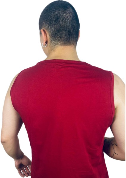 Therm Erkek Bordo Kolsuz T-Shirt - 1ATL01-BORDO modelleri