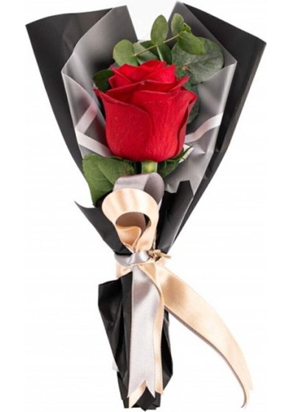 Yapay Tek Gül Buketi, Isteme Çiçeği, Isteme Buketi, Kız Isteme Çiçeği, Gül Buketi, Isteme Buketi