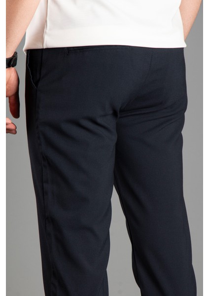 Erkek Lacivert Keten Pantolon fırsatları