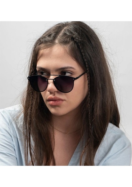 DK4178-2 Metal Siyah Polarize Camlı Kadın Güneş Gözlüğü fırsatları