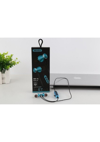 Ms-T5 Bluetooth Kulakiçi Spor Kulaklık Kablosuz Sd Card Çalar