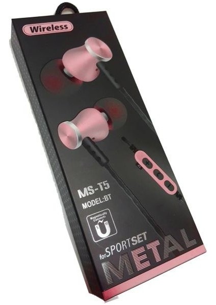 Ms-T5 Bluetooth Kulakiçi Spor Kulaklık Kablosuz Sd Card Çalar