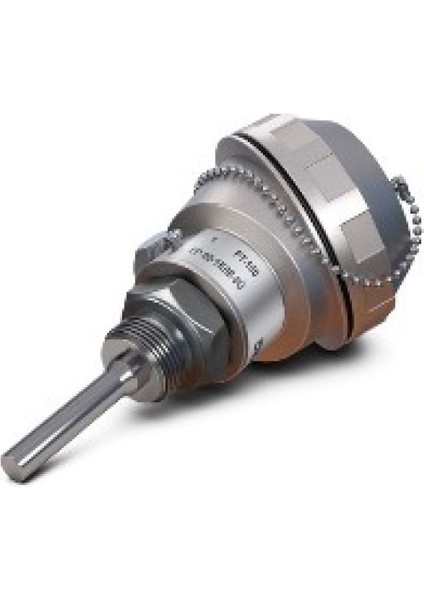 EP02-1K08-5Ü Sıcaklık Sensörü 1/2 Parmak Rakorlu Düz Tip PT-100