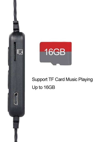 Ms-T5 Bluetooth Kulakiçi Spor Kulaklık Kablosuz Sd Card Çalar