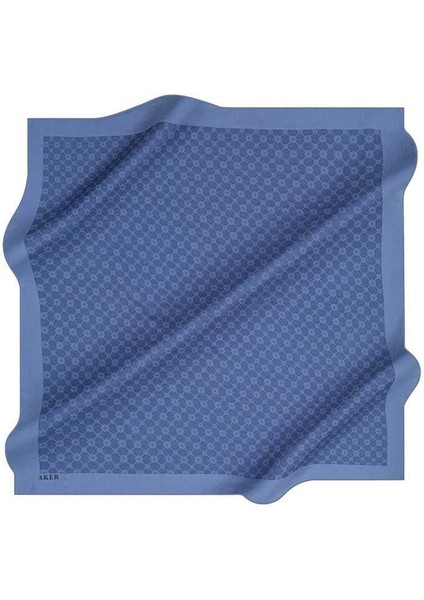 Indigo Elegance Monogram Eşarp 1090500-922