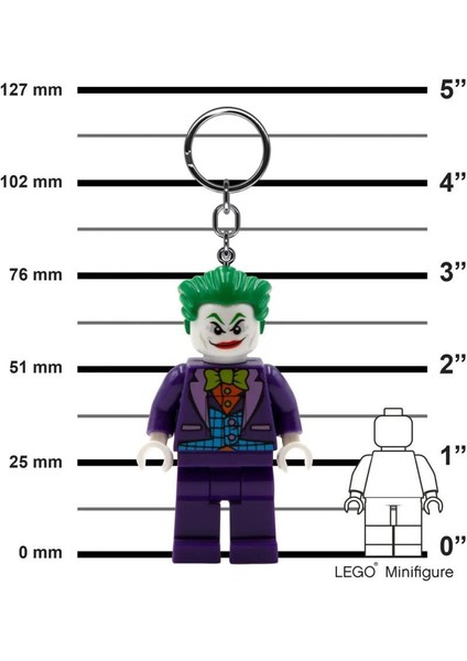 Super Heroes KE30AH The Joker LED Key Chain