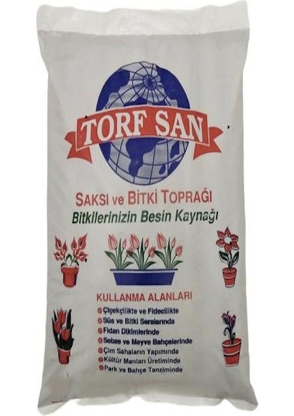 Güzelyüzavm 80 Litre Bahçe,saksı ve Çiçek Toprağı Torf + Perlit + Organik Gübre Karışımı