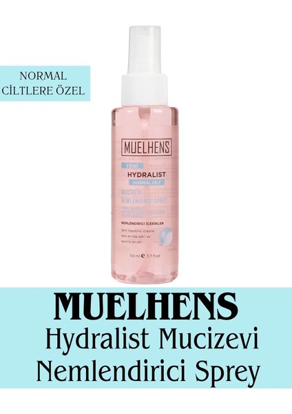 Hydralist Mucizevi Nemlendirici Sprey Normal Cilt 110 ml