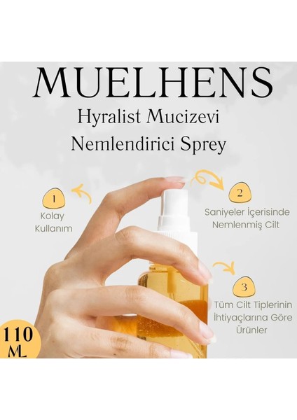 Hydralist Mucizevi Nemlendirici Sprey Normal Cilt 110 ml