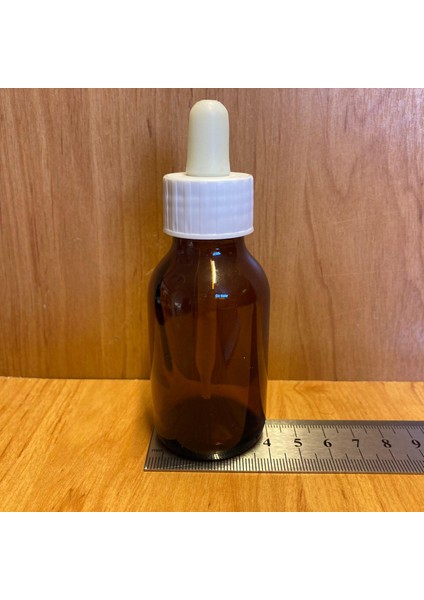 50 ml Plastik Damlalıklı Amber Cam Şişe , 50CC Kahverengi Cam Şişe Damlalıklı x 6 Adet fırsatları