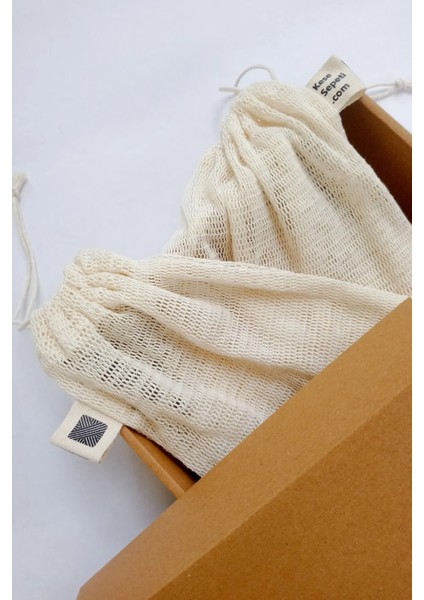 Pamuk File Alışveriş Torbası - Sebze Meyve Saklama Kesesi | Suave modelleri